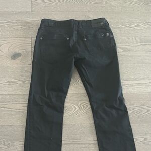 mens buffalo david bitton max-x skinny stretch jeans 32x32 nwt black